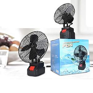 Ventilateur Portable de Chantier "Ultra-Power" – Compatible Batterie Lithium 18V-21V